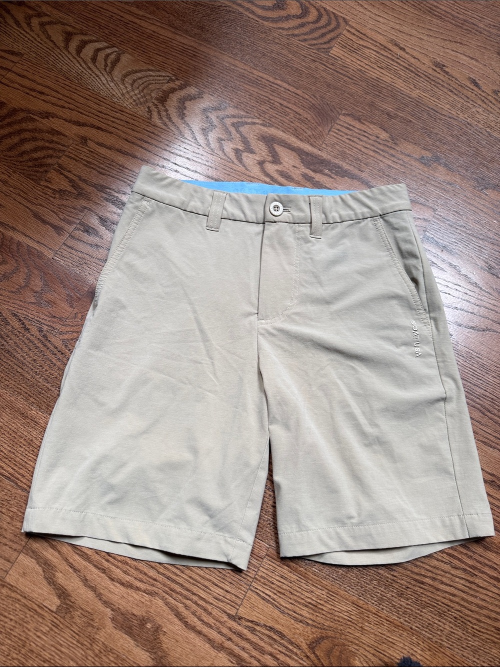 GOAT USA Men's Khaki Performance Shorts Size 30-31